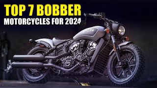 Check Out The Latest And Greatest 7 New Bobber Motorcycles [upl. by Klute]