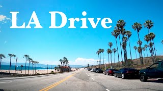 Los Angeles Drive 4k  Dockweiler Beach [upl. by Norvell46]