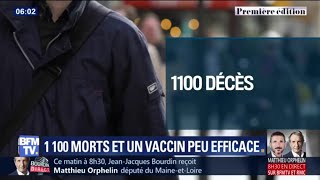 Lépidémie de grippe a déjà fait 1100 morts [upl. by Ihcelek]