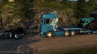 Kirkenes quarry road old clip [upl. by Reh289]