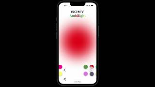 Sony Ambilight App Design amp Sound Design [upl. by Horatius725]