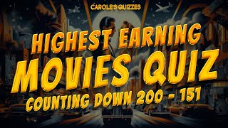 Highest Earning Movies Quiz Part 1 Use The Clues To Name The Movie [upl. by Yasnil203]