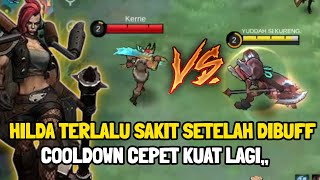 Hilda Buff Vs Lapu Lapu Buff🔥Gini Cara Hilda Lawan Lapu Lapu  Top Global Hilda Gameplay  Mlbb [upl. by Alexandro185]