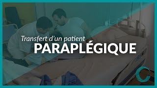 Transfert dun patient paraplégique [upl. by Stanford]