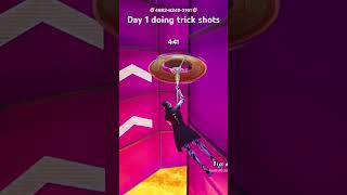 Day1 doing trick shots [upl. by Selbbep275]