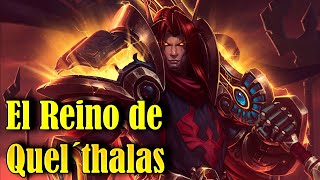 HISTORIA DE QUELTHALAS El Reino de los Elfos de Sangre  Lore de Zonas de World of Warcraft [upl. by Berkin]