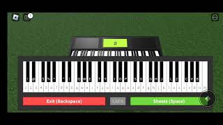 Roblox Piano  Better Call Saul Theme Boris Plays Piano [upl. by Nehgem]