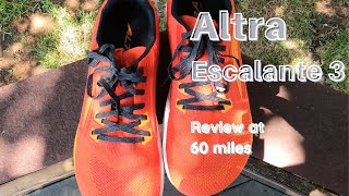 Altra Escalante 3 full review at 60 miles [upl. by Esmaria]