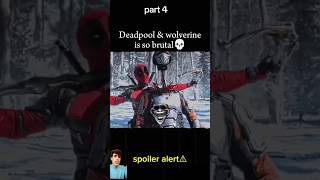 Spider man vs X Men deadpool deadpoolvswolverine marvel deadpool3 mcu [upl. by Naejeillib676]