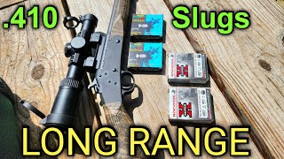 410 Slugs Long Range 100 150 amp 200 Yards [upl. by Juana983]