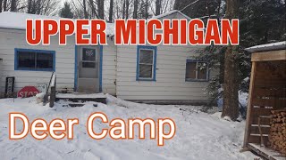 Upper Michigan Deer Camp 2022 Part 1 [upl. by Bertilla]