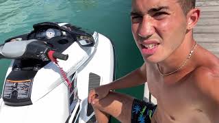 LAcrobate  En Jet Ski Filmer avec un drone [upl. by Lenee506]