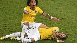 Brazils Win Dampened by Neymars Injury [upl. by Kessiah498]