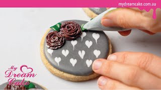 How to Make Shabby Chic Royal Icing Cookies [upl. by Romain]