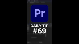 How To Use The Audio Track Mixer In Premiere Pro Tutorial shorts [upl. by Neelhtac]