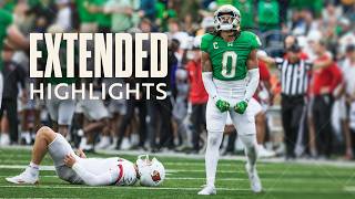 EXTENDED HIGHLIGHTS  Notre Dame Football vs No 15 Louisville 2024 – Irish Wear Green [upl. by Anyer]