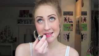 HOW TO apply lipstick having a lip ring [upl. by Leahicm]