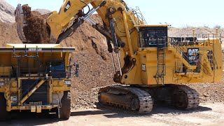 600 Tonne Mining Shovel Loading Truck shorts [upl. by Lacram]