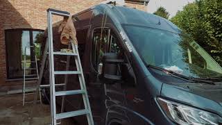 Installatie Fiamma F65s luifel op Fiat Ducato L3H2 Camper van [upl. by Dolli]