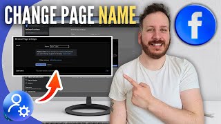 How To Change Facebook Page Name [upl. by Dredi885]