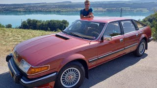 Road trip to Switzerland in my 1982 Rover SD1 3500 Vanden Plas V8 [upl. by Tollman424]