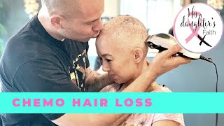 Chemo Hair Loss Cancer  Why I chose to shave it 2019 [upl. by Ahsiryt]