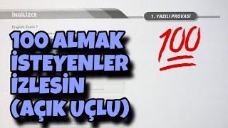 7Sınıf İngilizce 2Dönem 1Yazılı [upl. by Mailand335]