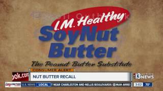 SoyNut butter recall [upl. by Adlaremse]