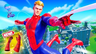 NEW Fortnite SpiderMan Mythic is INSANE [upl. by Eila]