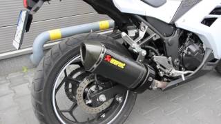 Kawasaki Ninja 300 Akrapovic Exhaust [upl. by Reynard]