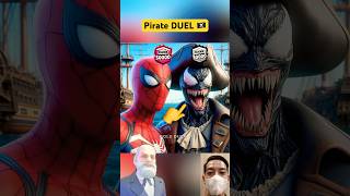 Captain of the Sea 🧑‍✈️🏴‍☠️ SpiderMan VS Venom 🌊 short shorts fyp trending [upl. by Cord]