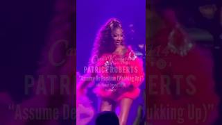 Patrice Roberts “ASSUME DE POSITION WUKKING UP” live in Brooklyn NY IAmWomanNYC 2024 [upl. by Tnomad]