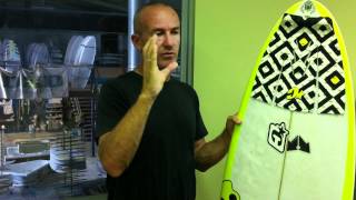 DHD Mick Fanning Sweet Spot Surfboard [upl. by Stedmann]