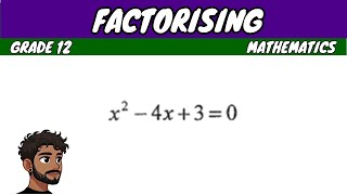 Factorising Grade 12 Maths [upl. by Emoryt429]