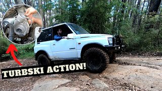 Mikes Suzuki Vitara Gets a Turbo  Turbo Install PT1 [upl. by Catlee]