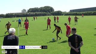 Springhead V Hull City Supporters 1st half 19 may 2024 [upl. by Eillit]