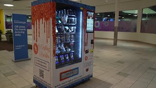 Vending machine provides beauty and hair products [upl. by Sirkin]