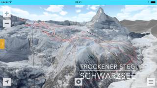 FATMAP  Zermatt 3D Ski Map [upl. by Chrissa791]