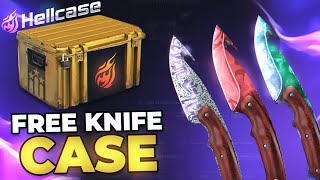 HELLCASE FREE KNIFE CASES  Hellcase Promo Code 2024 [upl. by Him899]