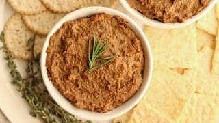 Homemade Beef Liver Pate Recipe [upl. by Nnayelsel]