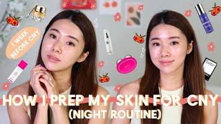 ✨CNY SKINCARE PREP Night Routine ✨  MONGABONG [upl. by Arabele58]