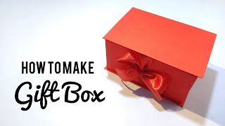 How to make Handmade Gift Box for any occasion Gift Box Full Tutorial Best Seller handmadebox diy [upl. by Ttoile447]