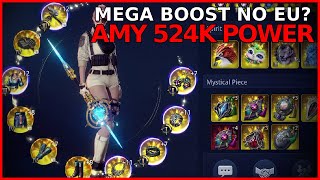 AMY TA NO BOOST NO EU TOP MAGA 524K POWER  MIR4 [upl. by Refiffej857]