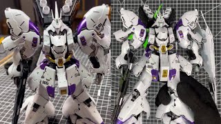 Sazabi in White Purple custom Paint 🔥 [upl. by Rebhun]