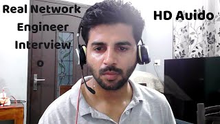 Senior Network Engineer Interview  Clear Audio  Live Recorded Interview [upl. by Hullda82]