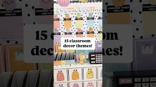 🎀15 Classroom decor theme ideas for teachers 🎀 We have something for everyone classroomdecor [upl. by Nomahs]