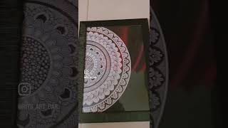 Mandala set of 2  mandala artwork mandala art art mandaladrawing ritsartbar mandalaart artist [upl. by Dressel467]