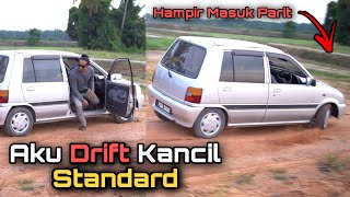 Kereta Aku Hampir Jatuh Parit Drift Kancil 660 [upl. by Carmelita]