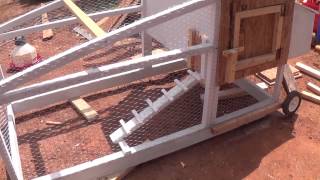 Chicken Tractor Our Build [upl. by Ecinnaj]