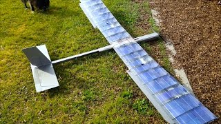 Solar RC Plane Episode 2  RCTESTFLIGHT [upl. by Higinbotham]